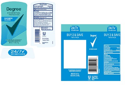 Artwork (Degree Essential Protection Shower Clean Antiperspirant Deodorant   Artwork)